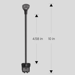 NEMA 05-20 Adapter for Tesla Gen 2 Charger – 16A Fast Charging, 15” Cable, Certified, Safe & Durable for 125V Outlets, Fits Model S/3/X/Y