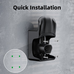 Tesla Charger Holder with 180° Rotating NACS Dock & J-Hook – Fits Tesla Wall Connector & Gen 2 Mobile Charger for Model 3/Y/X/S – Easy Install