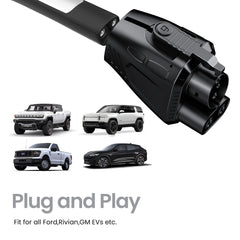 NACS to CCS Adapter for Tesla Superchargers – 500A, 1000V, Ford GM Rivian& More