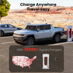 NACS to CCS Adapter for Tesla Superchargers – 500A, 1000V, Ford GM Rivian& More