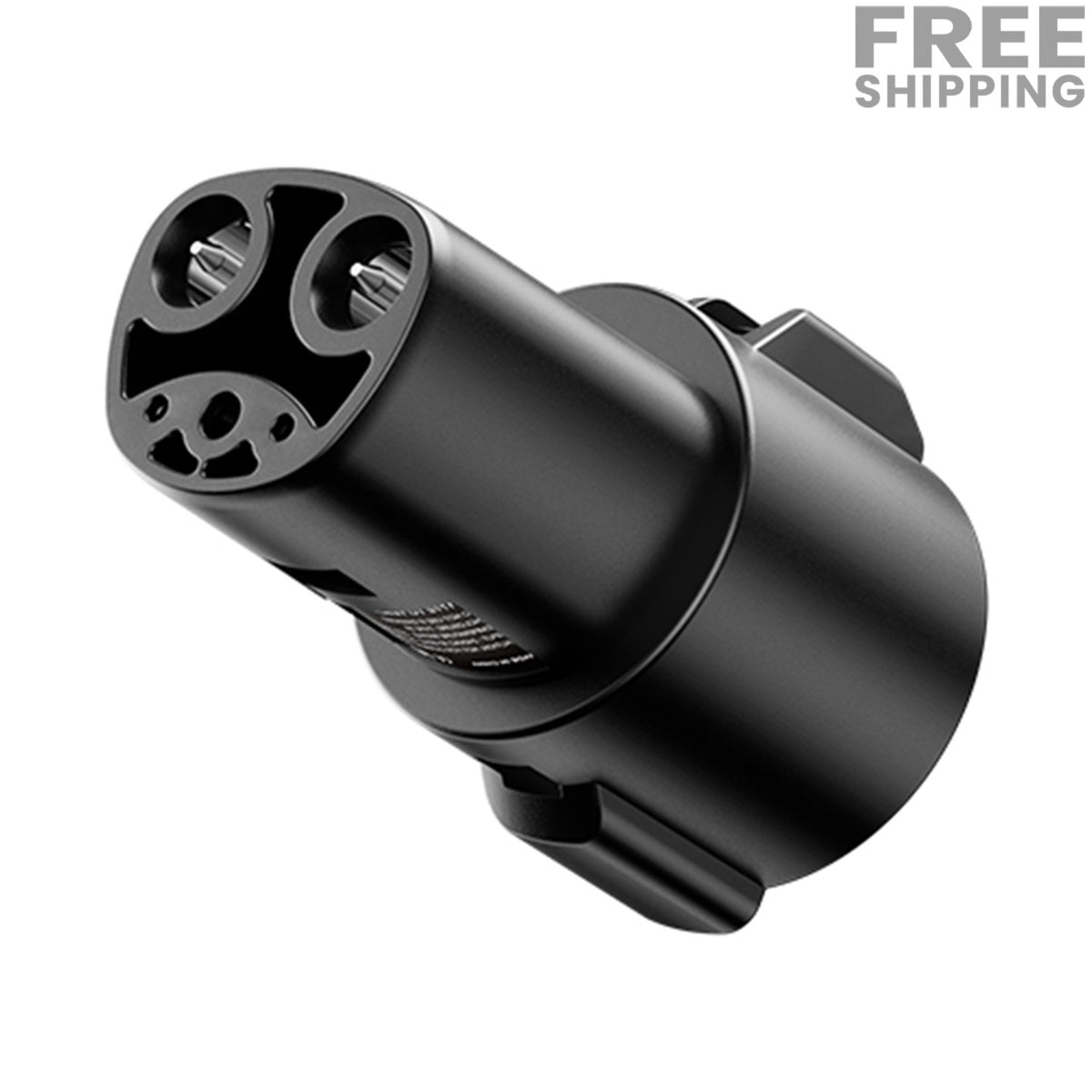 Sae J1772 Charger J1772 To EV Charger Adapter With Lock Ring - 80AMP/250V Fast Charging Compatible With Tesla Model S/3/X/Y - Compact Design Ev Charger Level 2