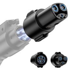 J1772 to Tesla Adapter – 80A 280V – Fast Charging for Model 3/Y/X/S with Safety Certification